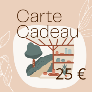 Carte Cadeau Céramique Artisanale