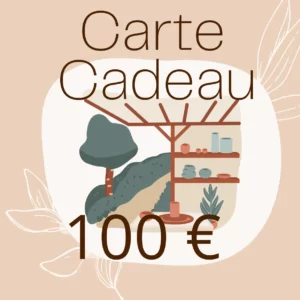 carte cadeau céramique artisanale