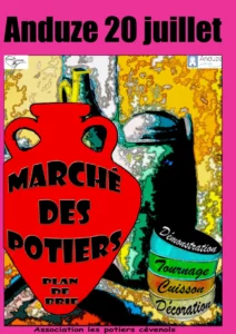Marché potier de Anduze
