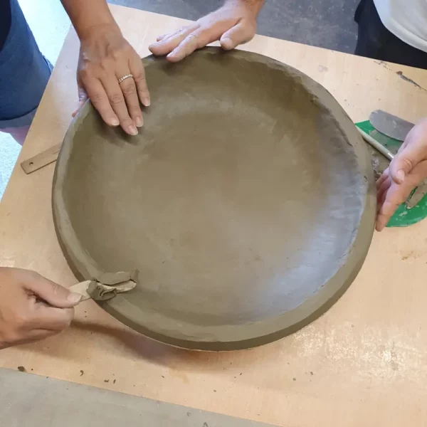 Atelier céramique à quatre mains