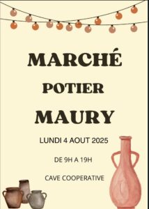 marché potiers Maury