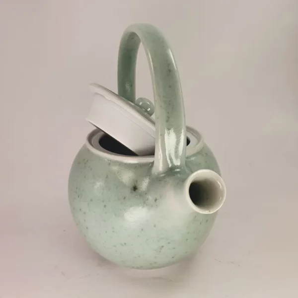 Théière porcelaine céladon