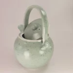 Théière porcelaine céladon