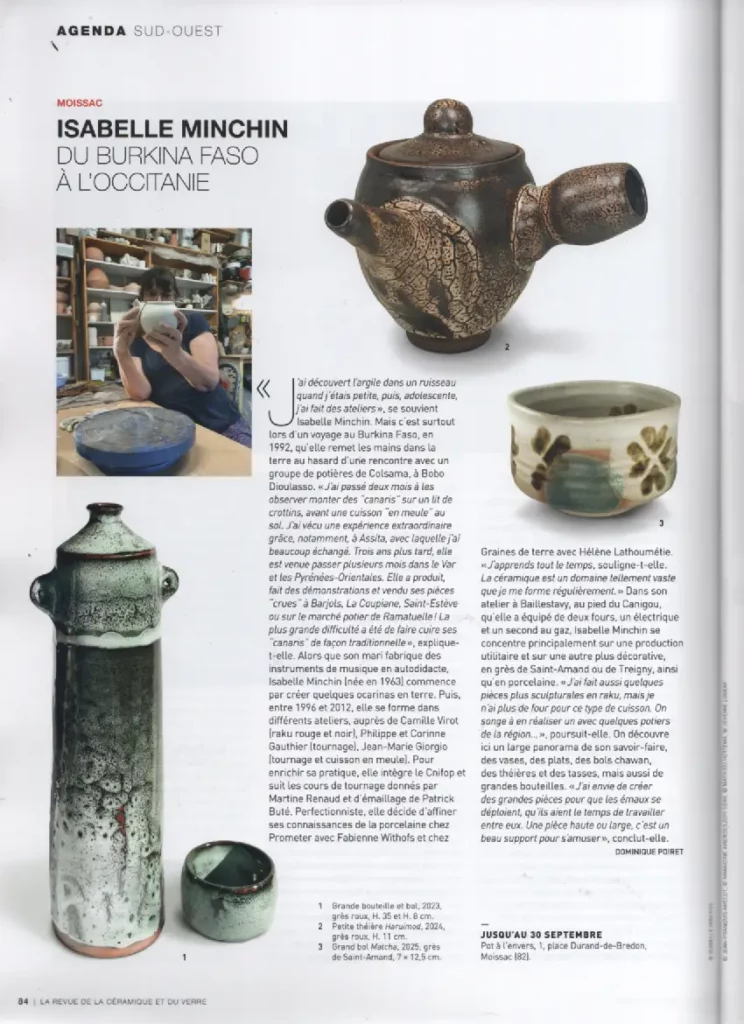 article revue ceramique et verre