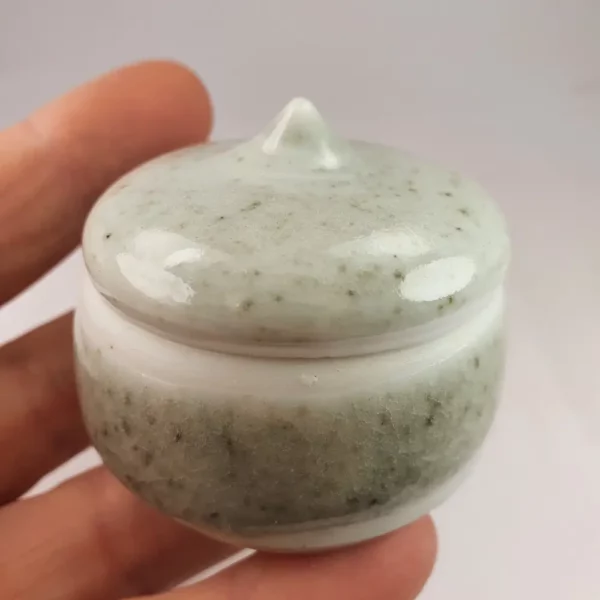 Boite porcelaine céladon