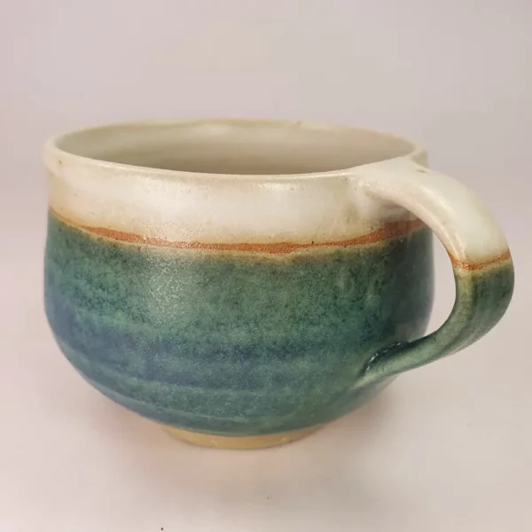 Tasse à café en grès artisanal