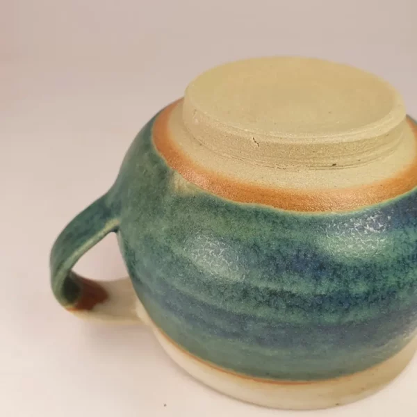 Tasse à café en grès artisanal