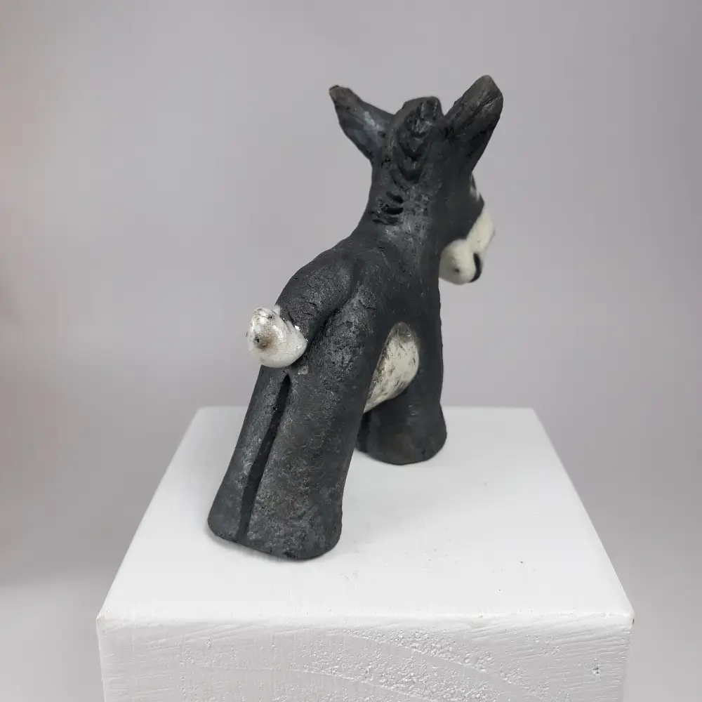 Petit âne catalan raku