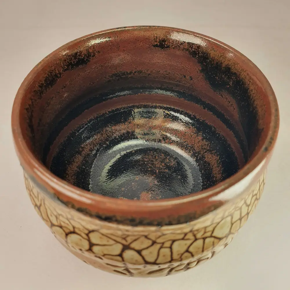 Bol chawan tenmoku shino