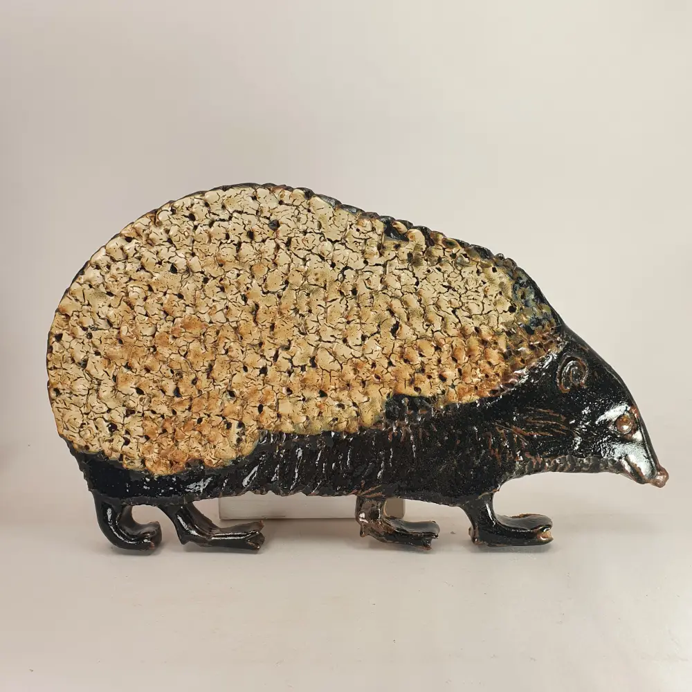 Hérisson en céramique artisanale