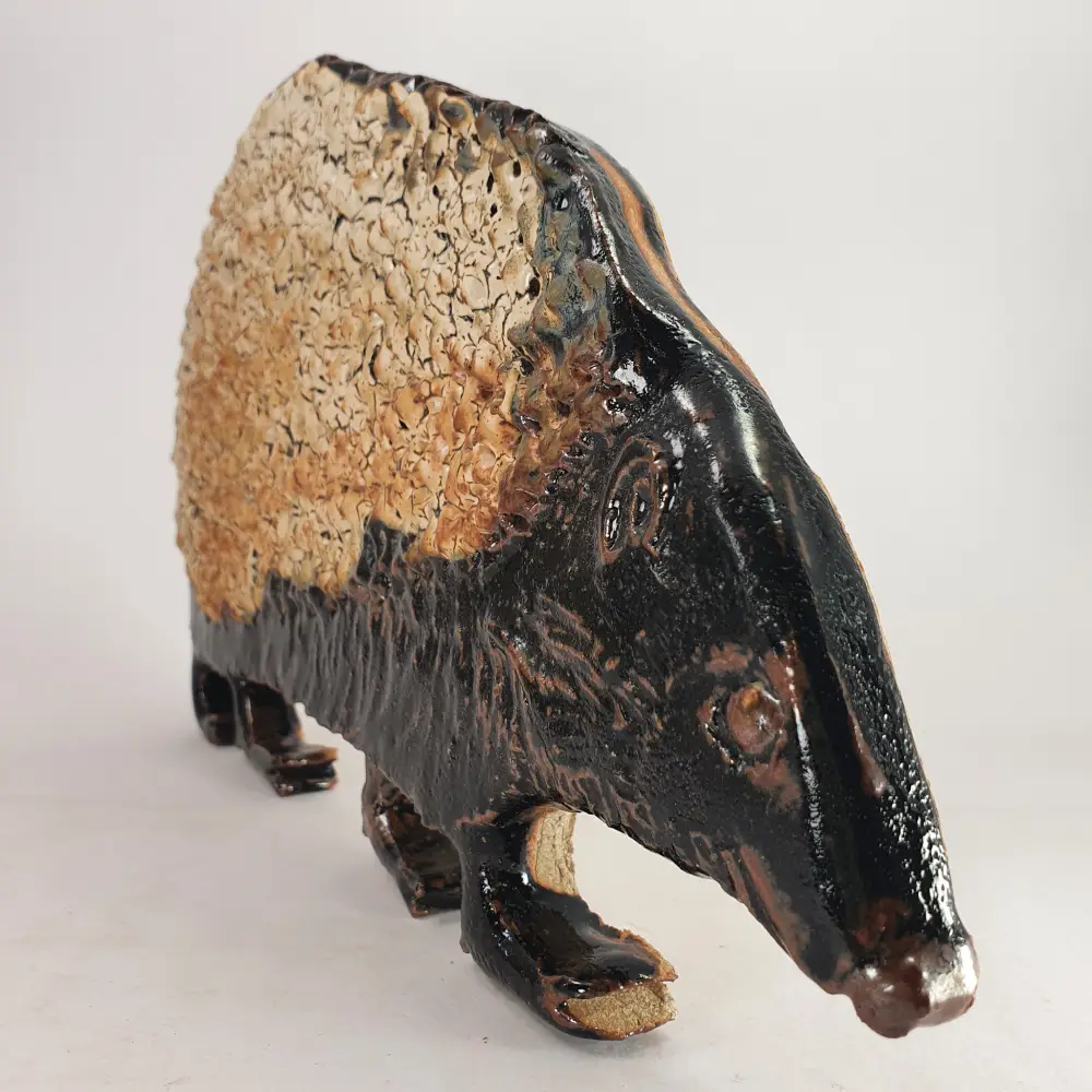 Hérisson en céramique artisanale