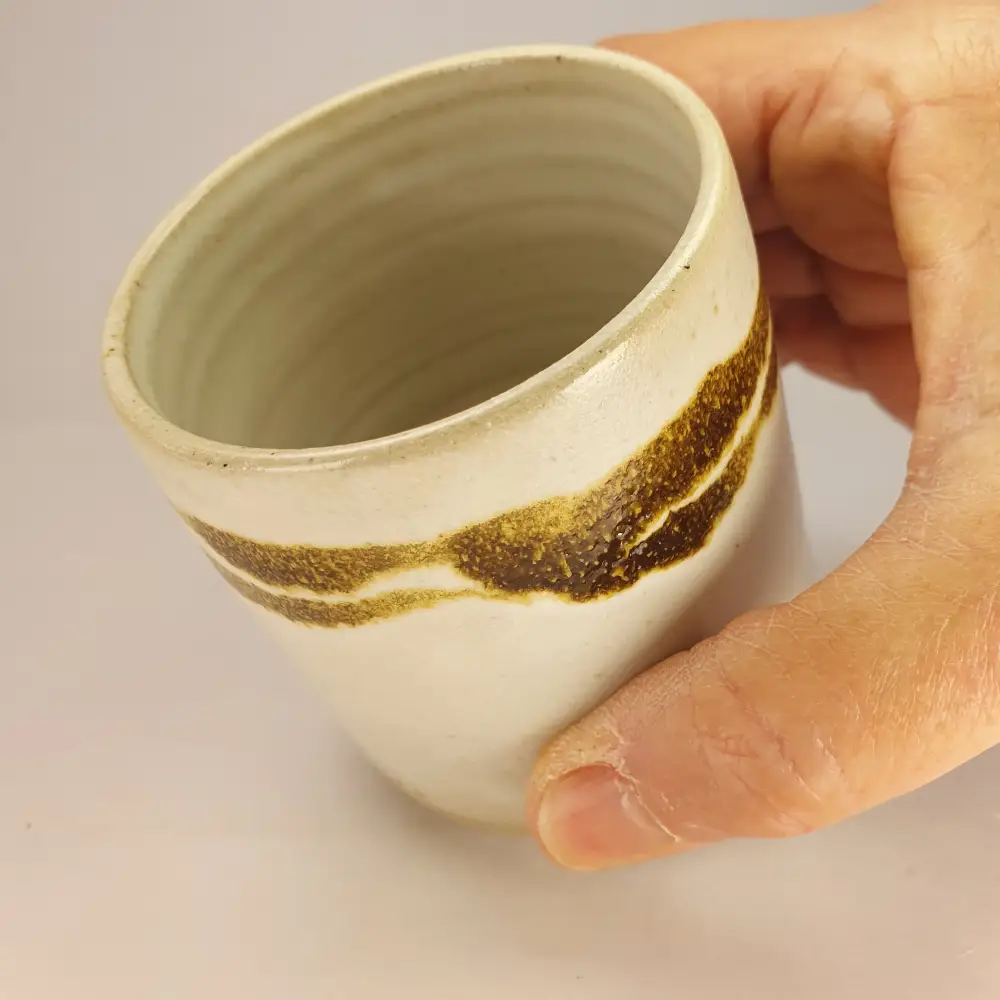 Tasse en grès soyeux