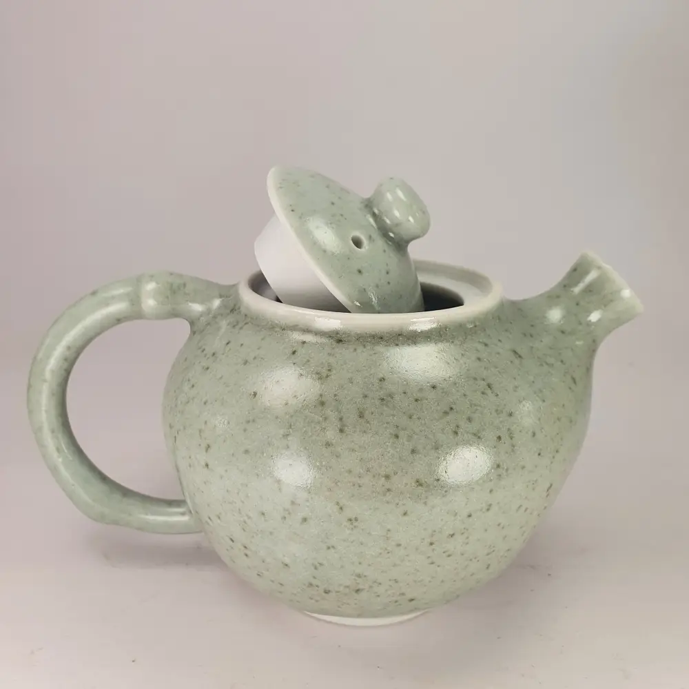 Théière porcelaine artisanale