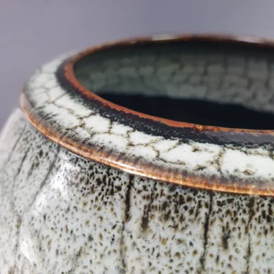 Vase boule fait main