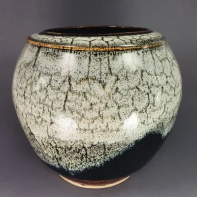 Vase boule fait main