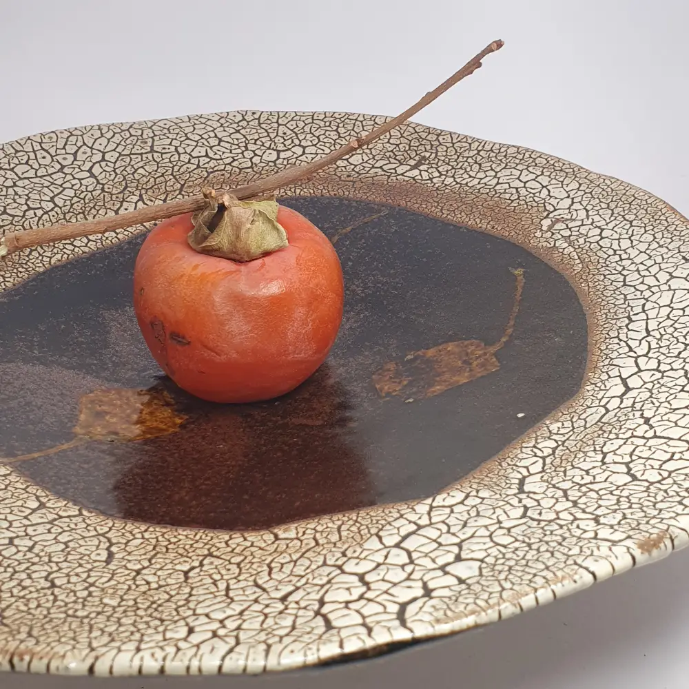 Pièce céramique décorative en grès pour l’espace intérieur