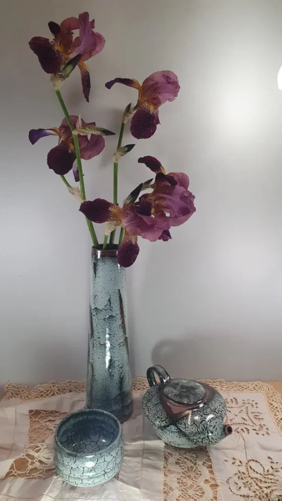 Pièce céramique décorative en grès pour l’espace intérieur