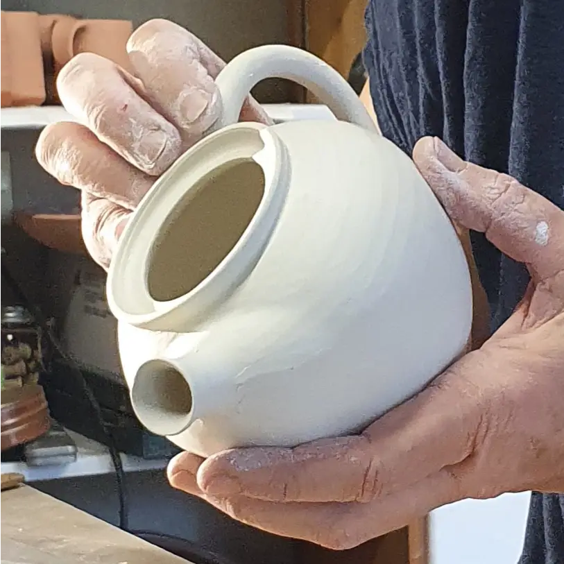 Fabrication théière porcelaine