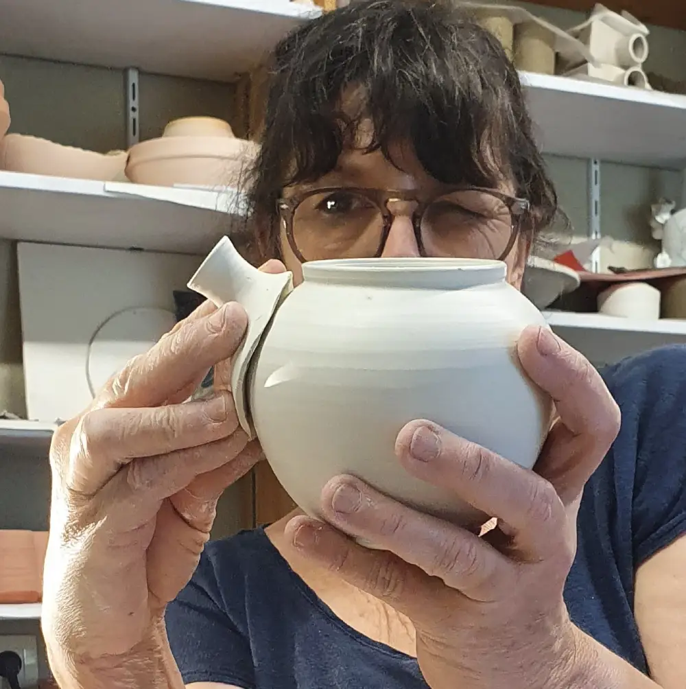 Fabrication théière porcelaine