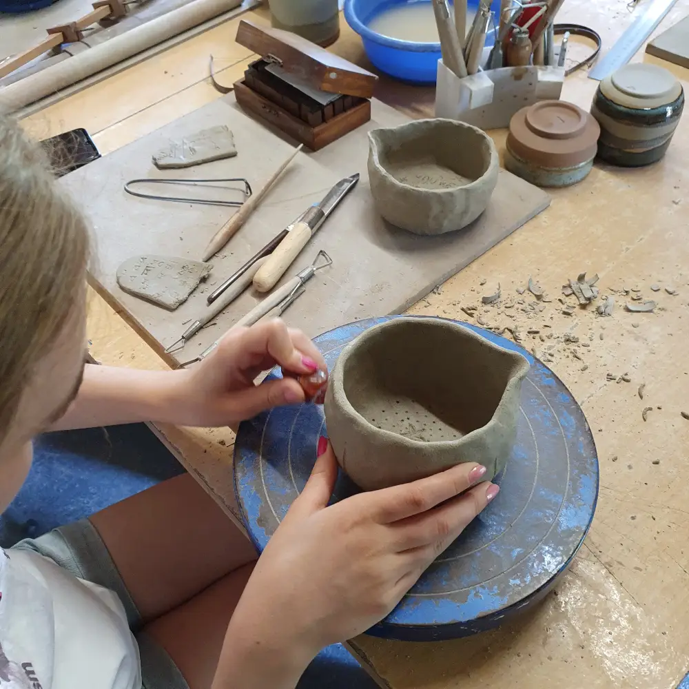 découverte de la poterie
